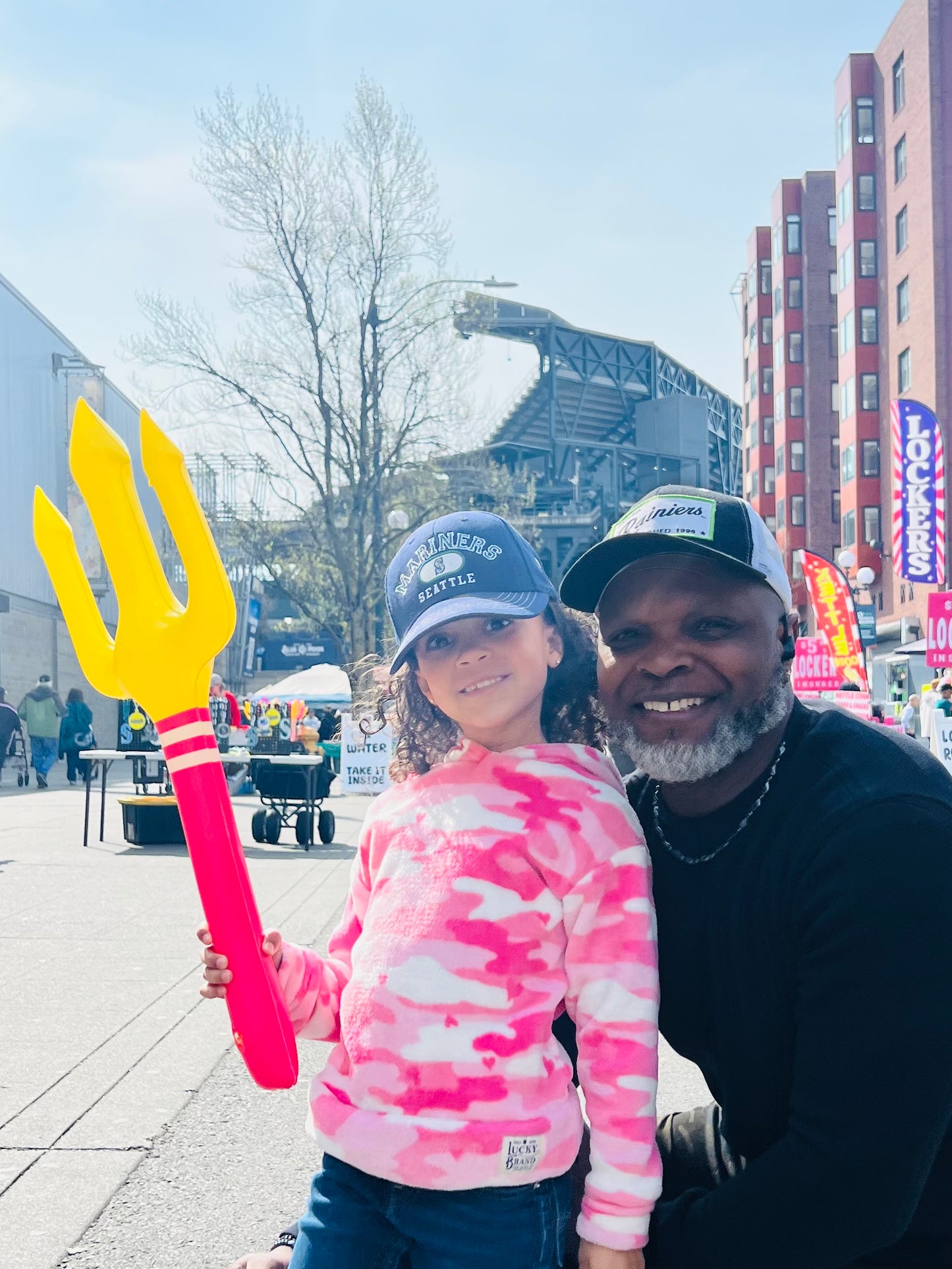 Tridents Unite - Pink Sports Handle - Pink and Yellow Inflatable Toy Trident. 🛍️ Shop now on eBay