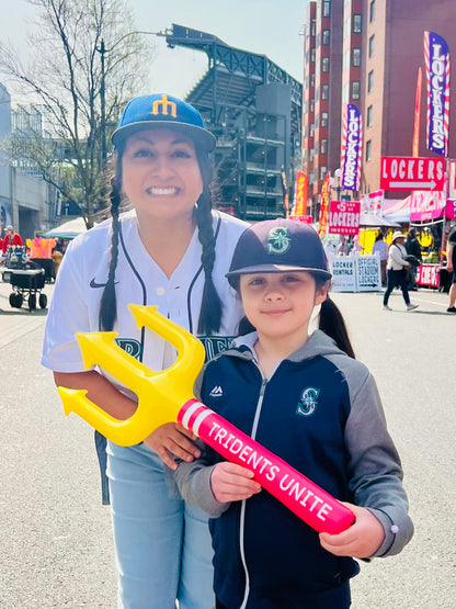 Tridents Unite - Pink Sports Handle - Pink and Yellow Inflatable Toy Trident. 🛍️ Shop now on eBay