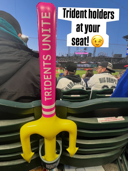 Tridents Unite - Pink Sports Handle - Pink and Yellow Inflatable Toy Trident. 🛍️ Shop now on eBay