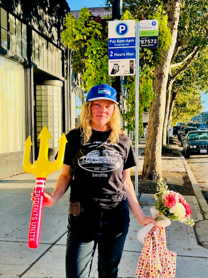 Tridents Unite - Pink Sports Handle - Pink and Yellow Inflatable Toy Trident. 🛍️ Shop now on eBay